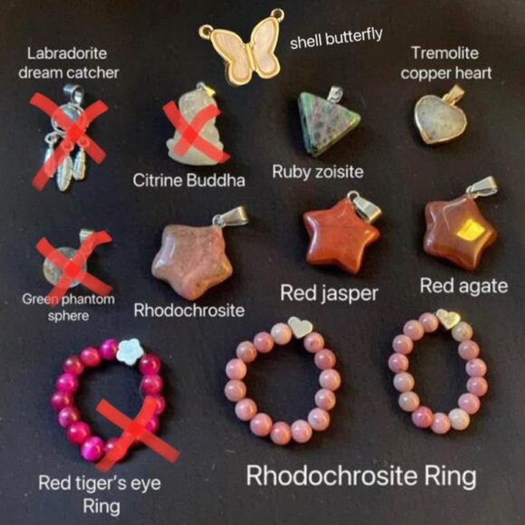 Crystal charms for DIY bracelet or rings - Picture 1 of 4